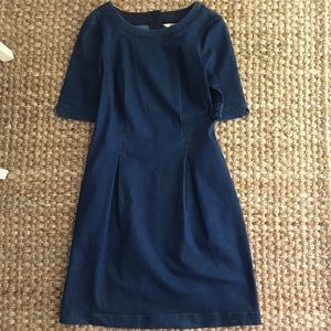 New: Boden Alice Denim Dress with Pockets US 6